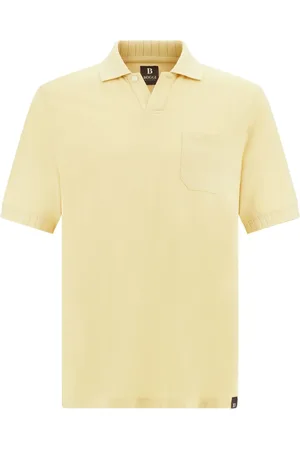 Boggi Milano Piqu??-weave cotton polo shirt