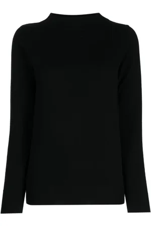 N.PEAL Funnel-neck cashmere sweatshirt