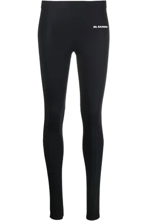 Jil Sander Logo print leggings