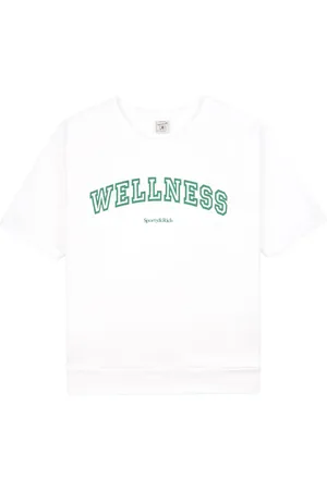 Sporty & Rich Wellness-print cotton T-shirt