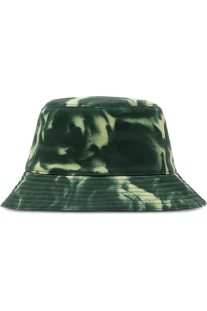 Burberry Abstract-pattern print cotton bucket hat