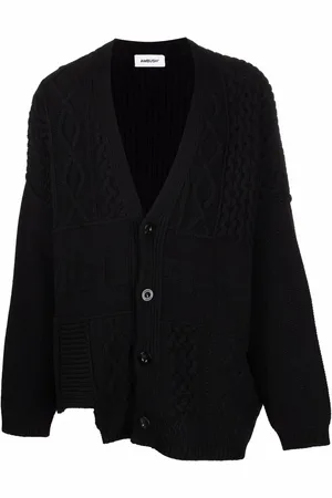 AMBUSH Patchwork knitted cardigan