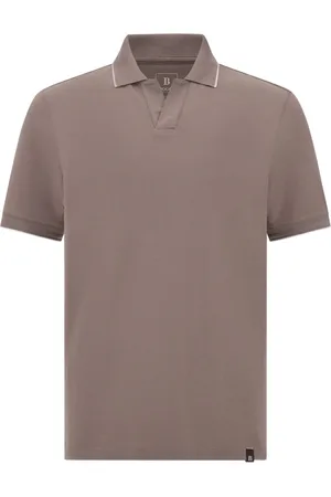 Boggi Milano Contrast-trim polo shirt