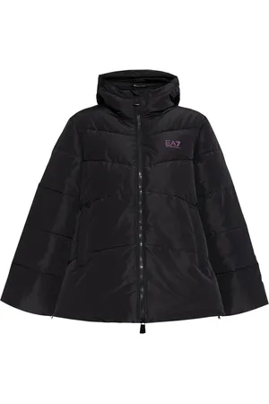 EA7 Hooded padded jacket