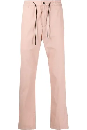 PT Torino Drawstring-waist four-pocket chinos