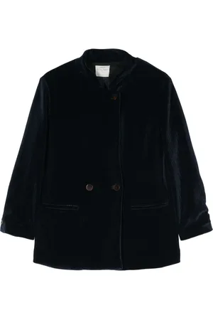 FORTE FORTE Double-breasted corduroy blazer