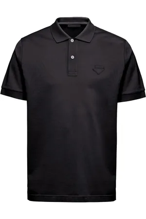 Prada Piqu?? short-sleeve polo shirt
