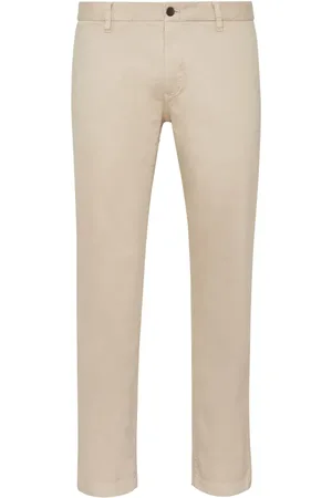 Philipp Plein Hexagon-patch slim-fit chinos