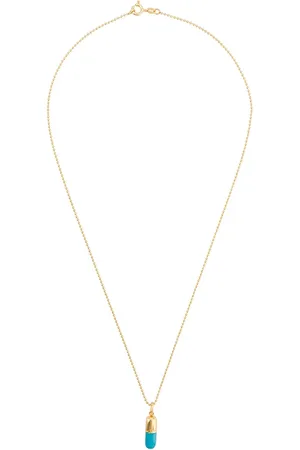 TRUE ROCKS Small pill pendant necklace