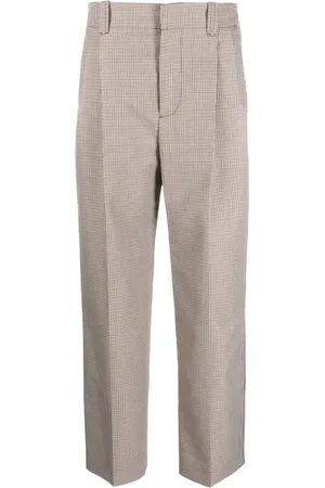 Marni Pleated cropped trousers