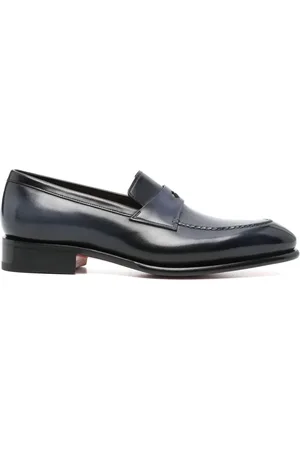 santoni Leather loafers