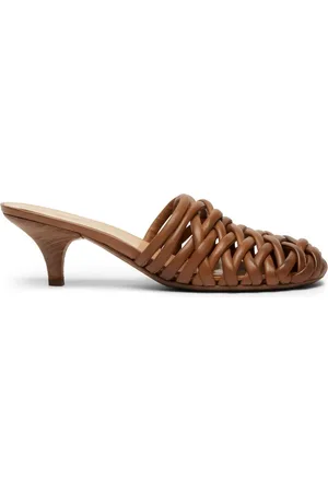 MARSÈLL Spilla 45mm woven leather mules