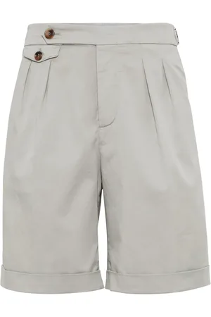 Brunello Cucinelli Garment-dyed Bermuda shorts