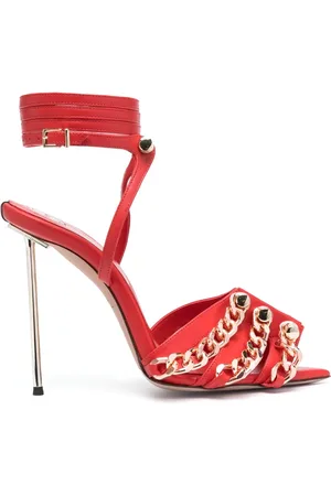 HARDOT 120mm chain-link detail sandals