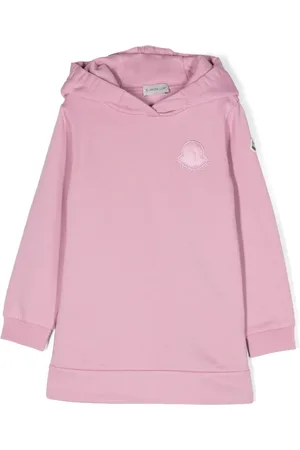 Moncler Logo-appliqu?? hoodie dress