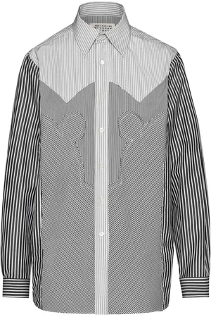 Maison Margiela Yoke striped shirt