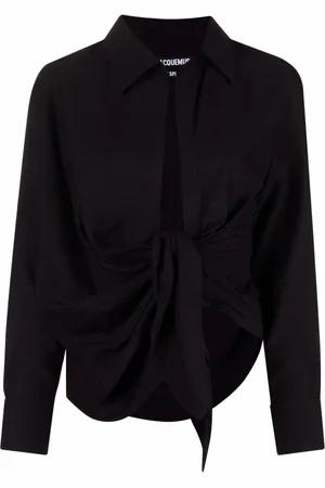 Jacquemus La Chemise Bahia draped shirt