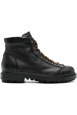 santoni Farah leather boots