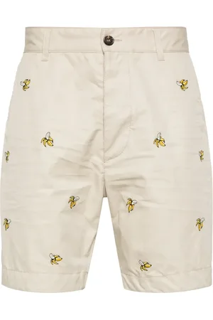 Dsquared2 Banana-embroidered Bermuda shorts