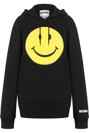 Moschino Smiley cotton hoodie