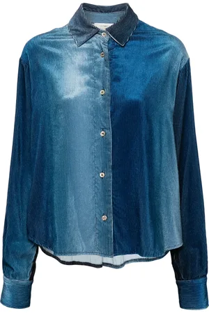 FORTE FORTE Gradient corduroy shirt