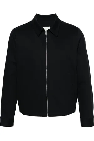 Sandro Zipped cotton shirt jacket