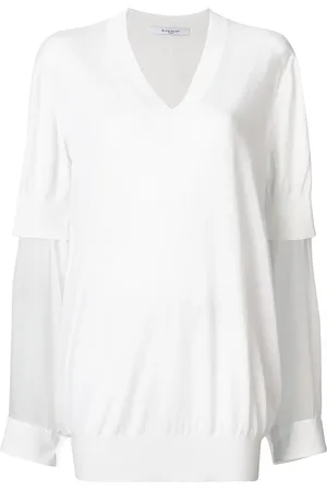Givenchy Sheer sleeve sweater