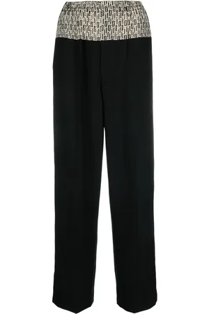 Fendi Logo-print tailored trousers