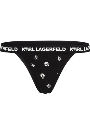Karl Lagerfeld Ikon 2.0 logo-waistband thong