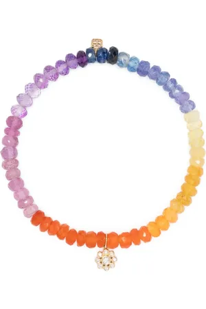 Sydney Evan 14kt yellow beaded bracelet
