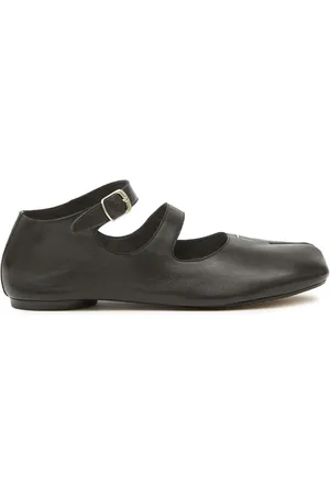 Maison Margiela Tabi leather ballerina shoes