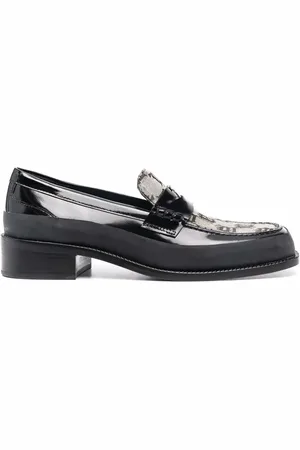 MISBHV Jacquard monogram loafers