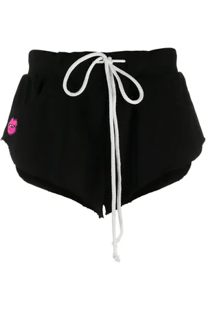 Natasha Zinko Fang-patch cotton shorts