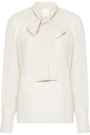 Givenchy 4G silk crepe blouse