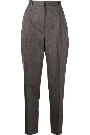 Tory Burch High-waisted tapered trousers