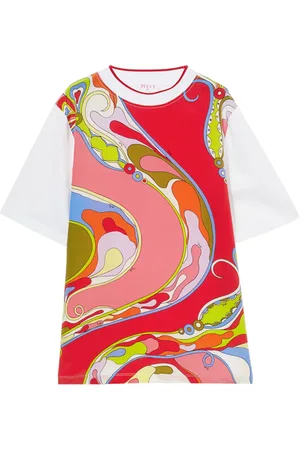 Puccini Orchidee-print t-shirt