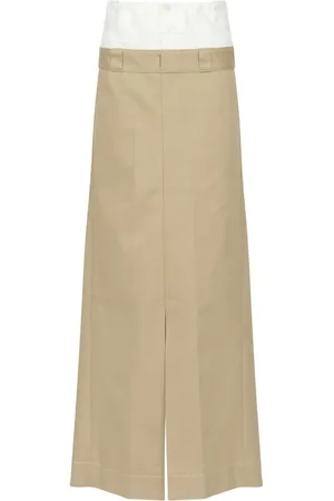 Maison Margiela High-rise maxi skirt