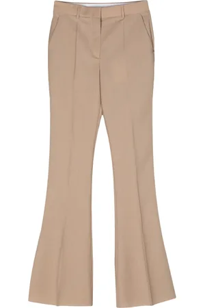 Sportmax High-waist flared trousers