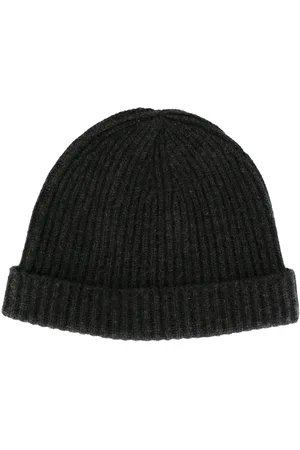 N.PEAL Ribbed-knit cashmere beanie