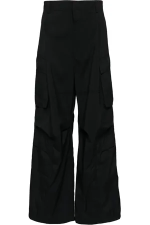 JUUN.J Poly Puckering String trousers
