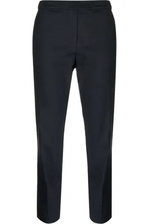 THEORY Mid-rise cropped trousers