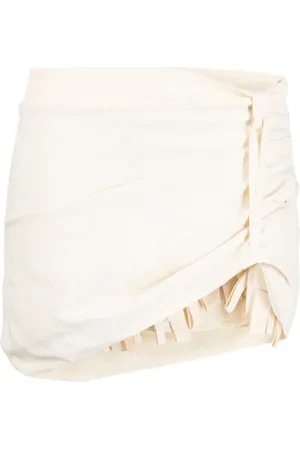 Jacquemus Asymmetric mini skirt