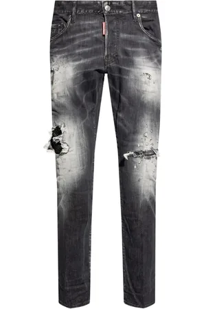 Dsquared2 Distressed straight-leg jeans