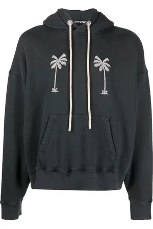 Palm Angels Graphic-print cotton hoodie