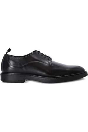 HUGO BOSS Leather lace-up derby shoes