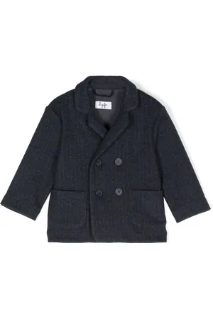 Il gufo Pinstripe double-breasted blazer