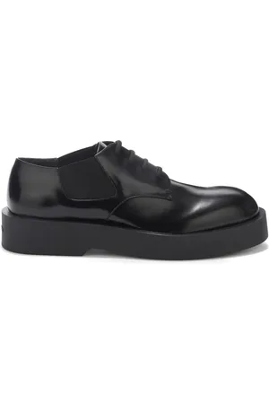 Jil Sander Chunky-sole leather Derby shoes