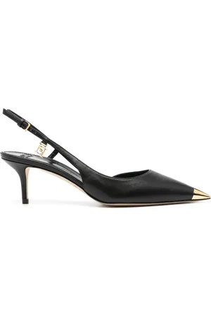 Elisabetta Franchi 60mm leather pumps