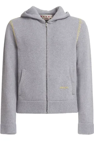 Marni Logo-embroidered cardigan
