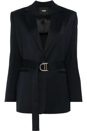 Maje Belted blazer